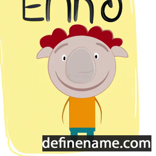 Eleno cartoon