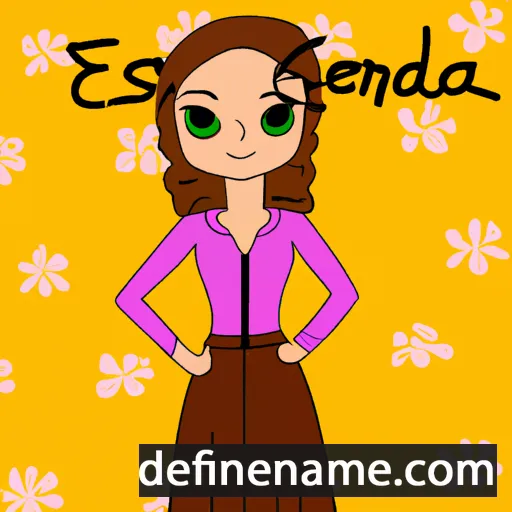 Elessandra cartoon