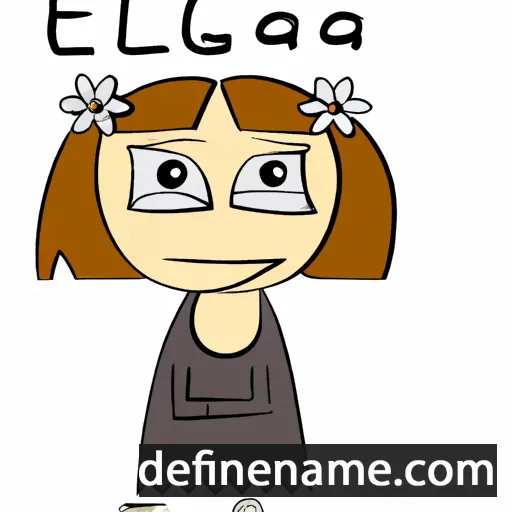 Elga cartoon