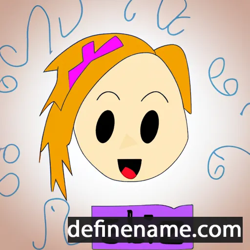 cartoon of the name Elíz