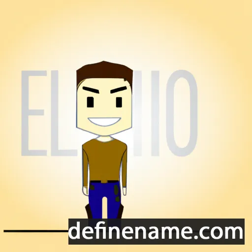 Eliandro cartoon