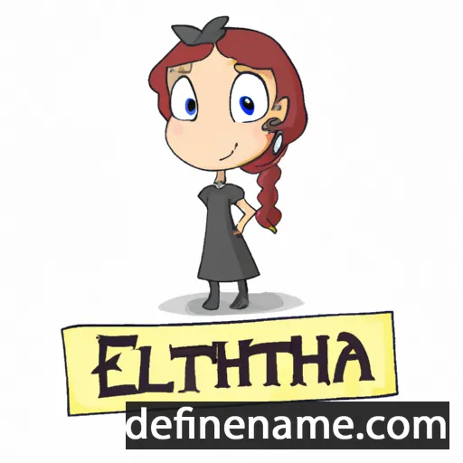 Eliantha cartoon