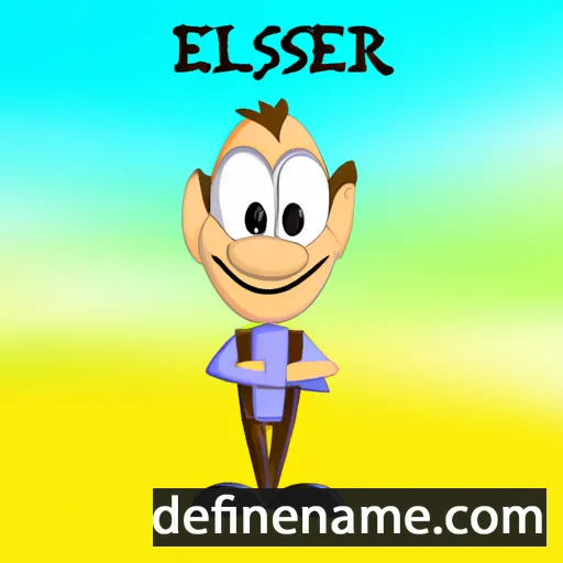 Eliaser cartoon