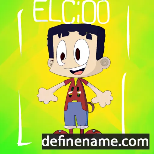 Elicio cartoon