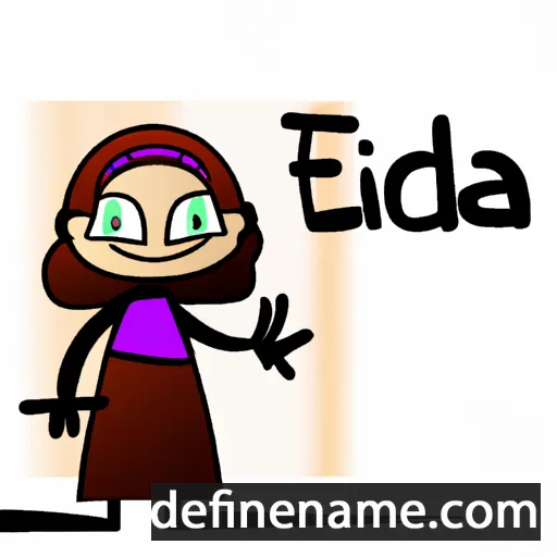 Elida cartoon