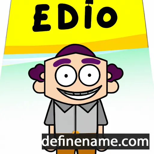 cartoon of the name Elidor