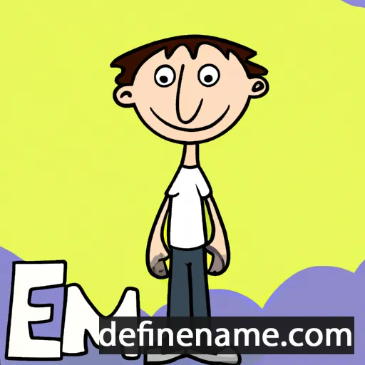 cartoon of the name Elim