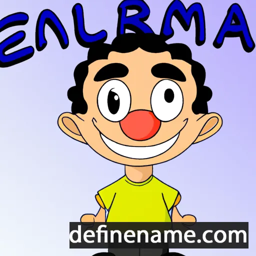 Elimar cartoon