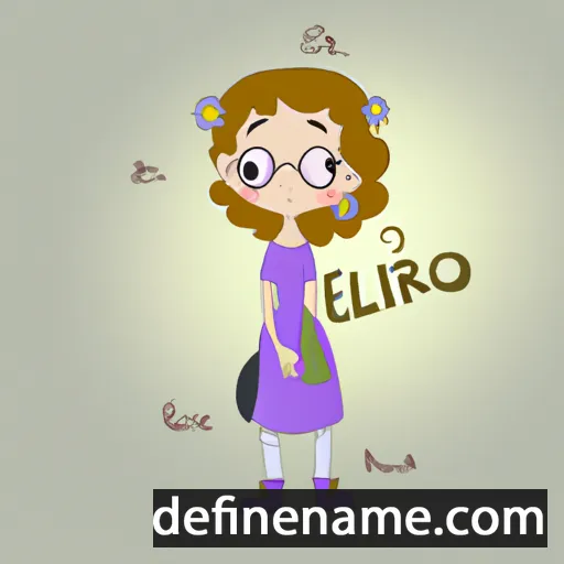 Elinóra cartoon