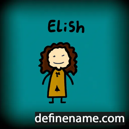 Elishah cartoon