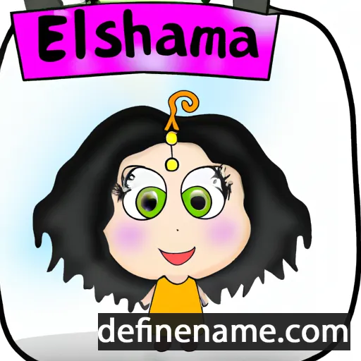 Elishama cartoon