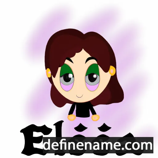 Elisia cartoon