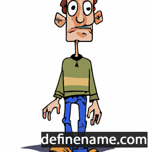 cartoon of the name Eliude