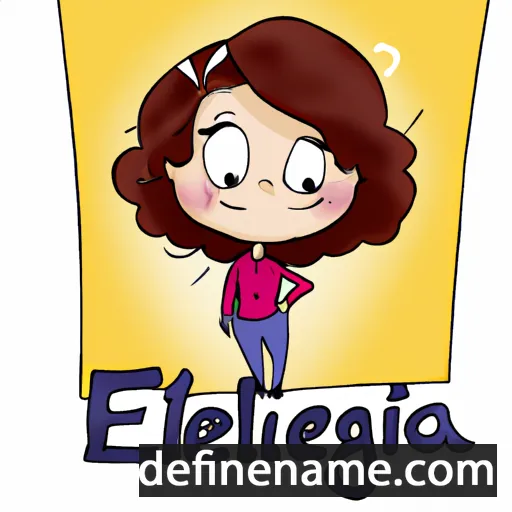 Elizângela cartoon