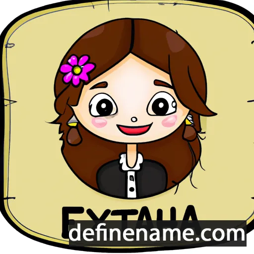 cartoon of the name Elizabetha