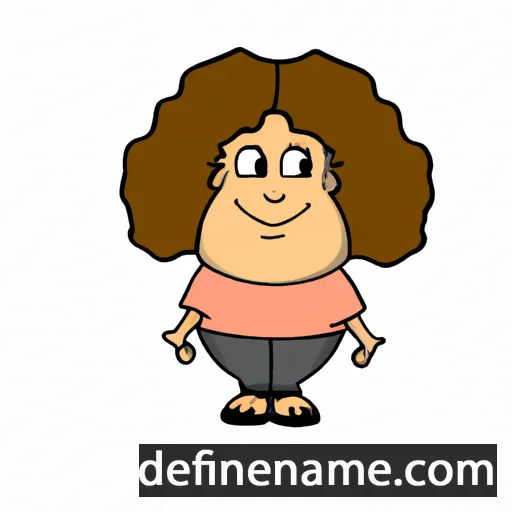 cartoon of the name Elizaida