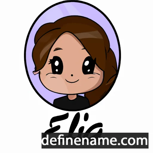 Elizea cartoon