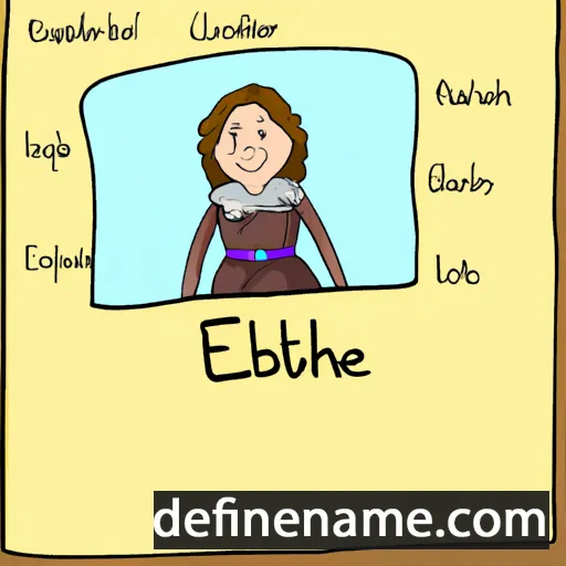 Elizobeth cartoon