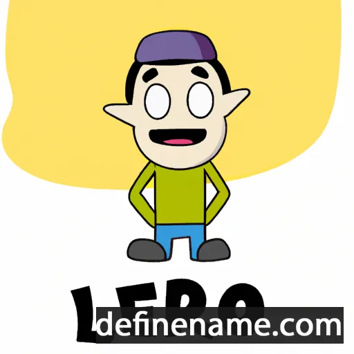 cartoon of the name Eljero