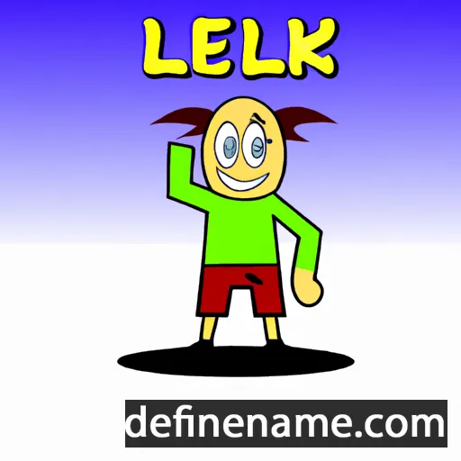 Ellák cartoon