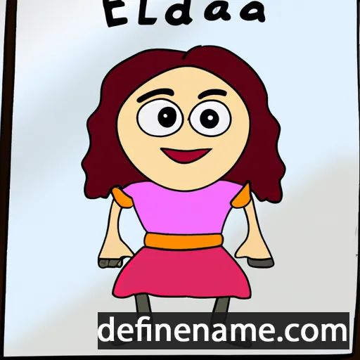 Elladia cartoon