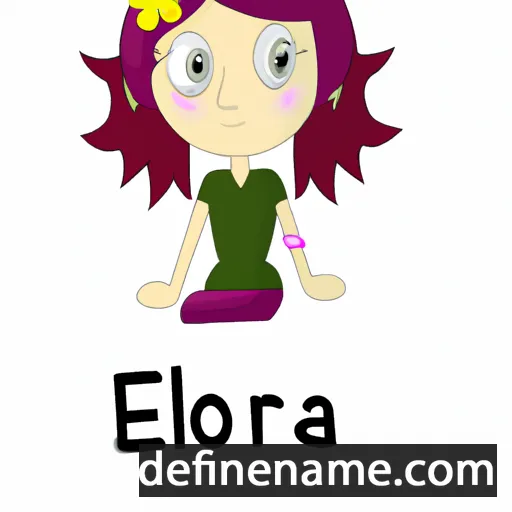 Ellanora cartoon