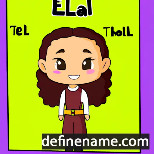 Elleah cartoon