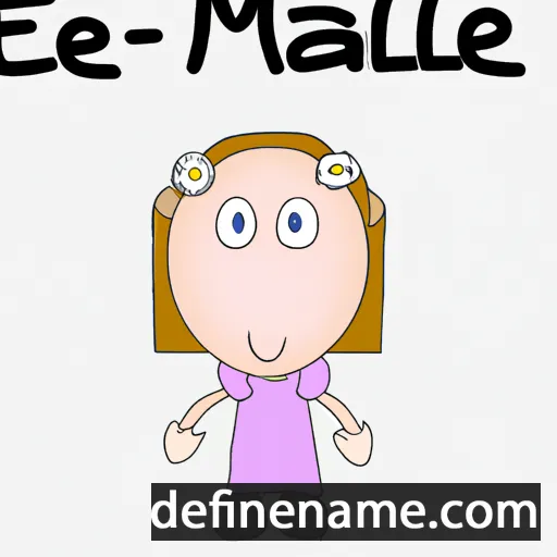 cartoon of the name Elliemae