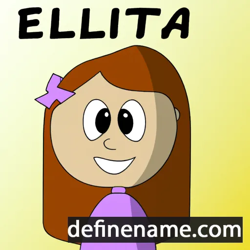 Ellita cartoon