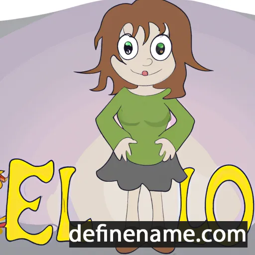 Ellorie cartoon