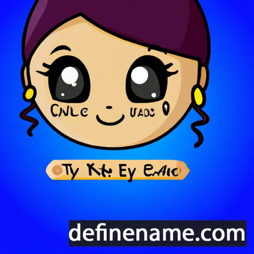 cartoon of the name Ellyce