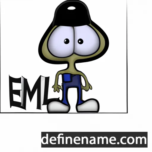 cartoon of the name Elme