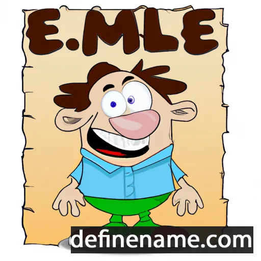 cartoon of the name Elme