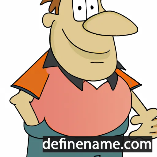 cartoon of the name Elmore