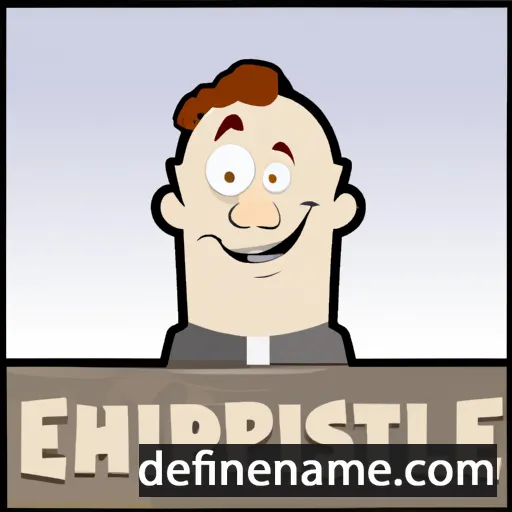 cartoon of the name Elphinstone