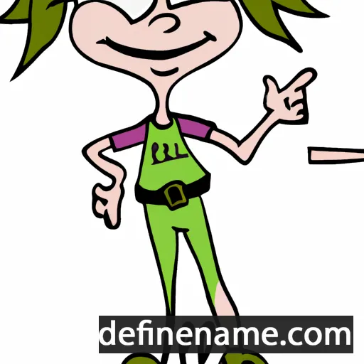 cartoon of the name Elpie