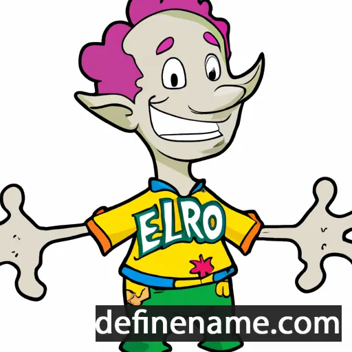 cartoon of the name Elros