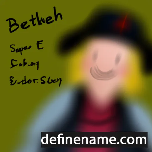 cartoon of the name Elsbeth