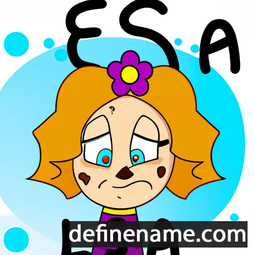 Elspa cartoon