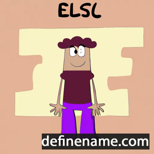 Elsu cartoon