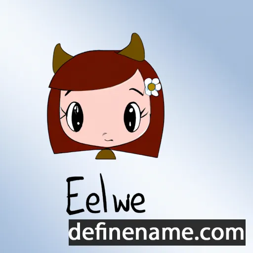 Elwë cartoon