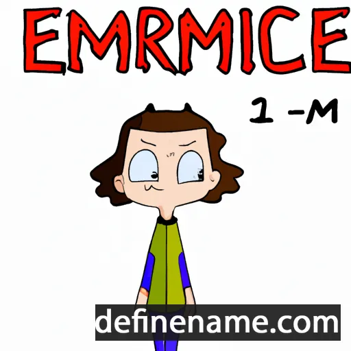 Émerence cartoon