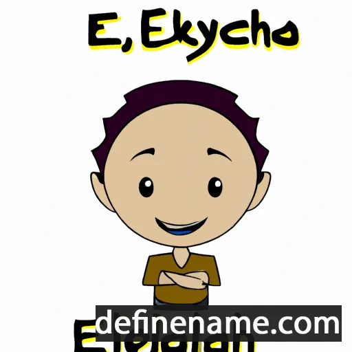 Elyjah cartoon