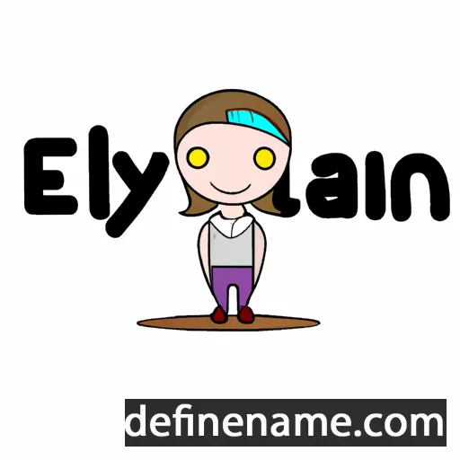 Elyn cartoon