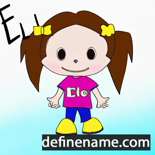 Elzie cartoon