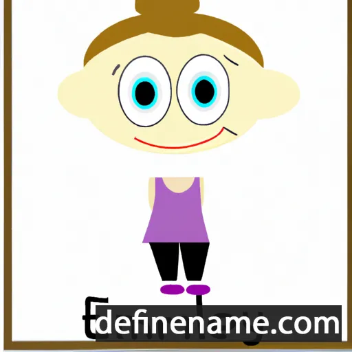 cartoon of the name Emaley