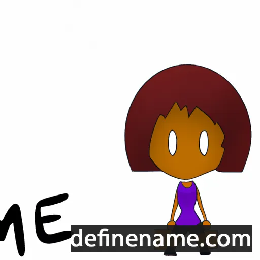 cartoon of the name Emé