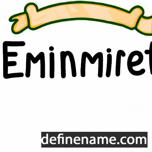 Emérantienne cartoon