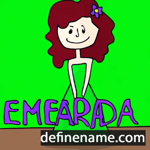 Emeralda cartoon