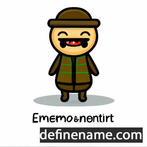 cartoon of the name Emerentianus